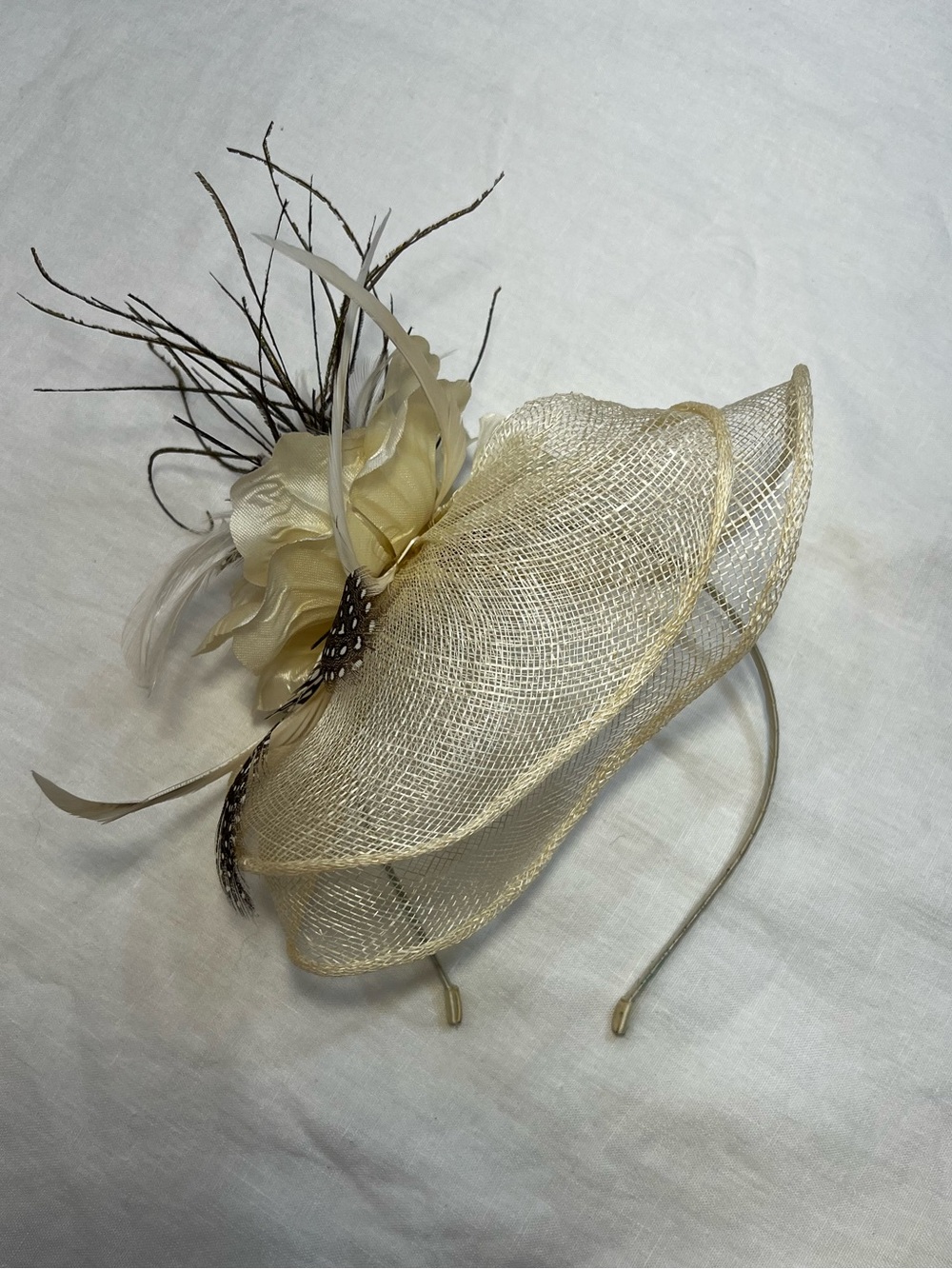 Vintage‎ Inspired Bridal Headband Fascinator
